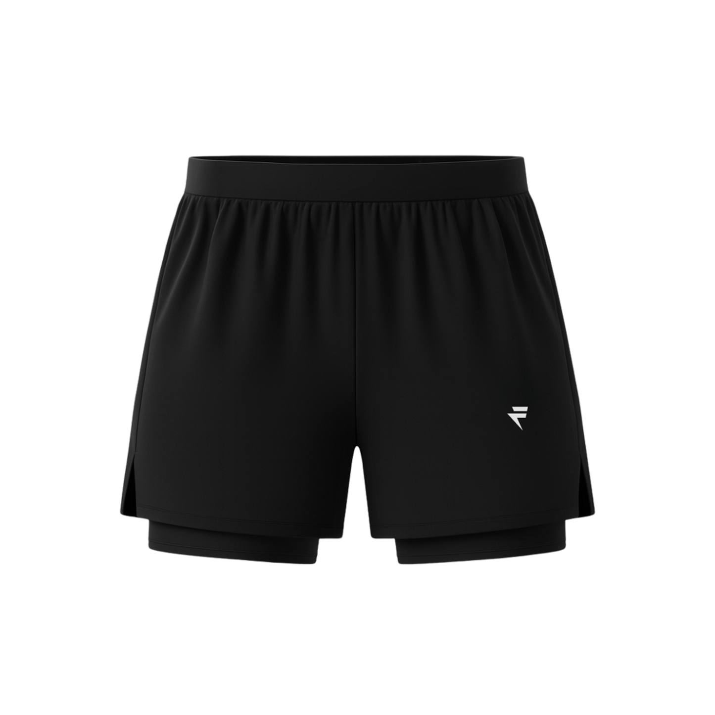 Short 2 en 1 avec compression intégrée